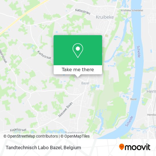 Tandtechnisch Labo Bazel map