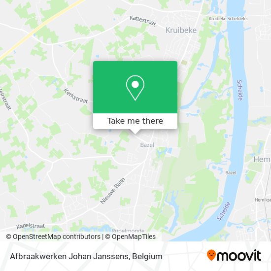 Afbraakwerken Johan Janssens plan