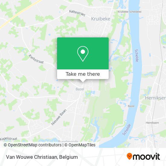 Van Wouwe Christiaan map