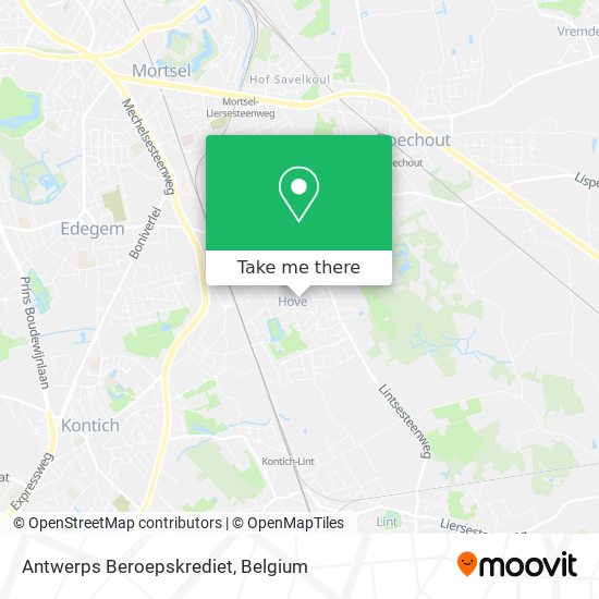 Antwerps Beroepskrediet map