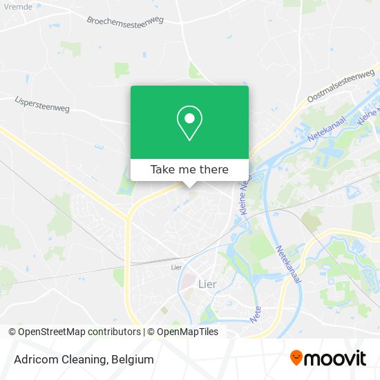 Adricom Cleaning map