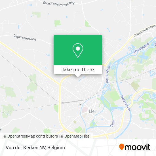 Van der Kerken NV map