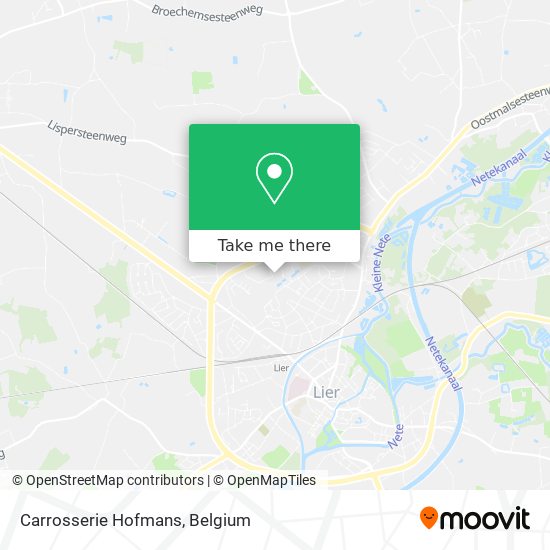 Carrosserie Hofmans map