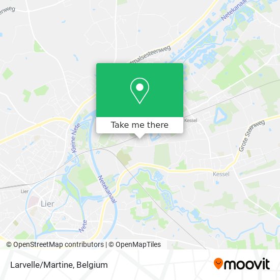 Larvelle/Martine map