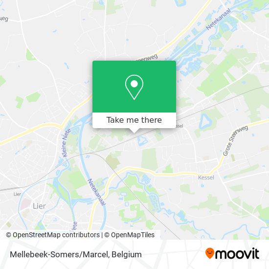 Mellebeek-Somers/Marcel map