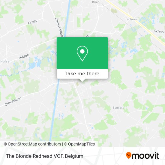 The Blonde Redhead VOF map