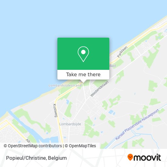 Popieul/Christine map