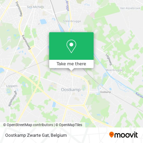 Oostkamp Zwarte Gat plan