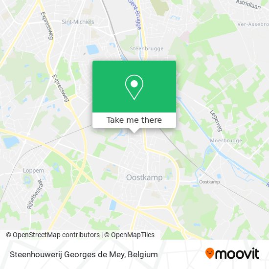 Steenhouwerij Georges de Mey map