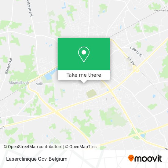 Laserclinique Gcv map