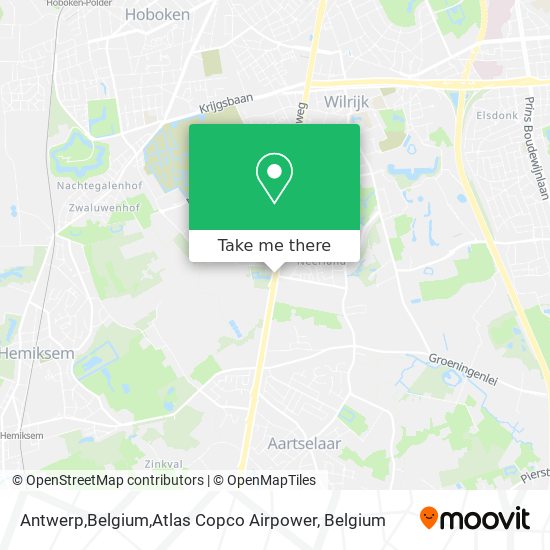 Antwerp,Belgium,Atlas Copco Airpower map