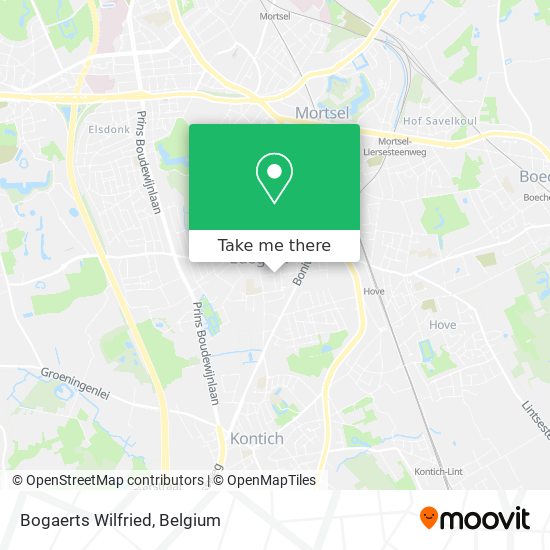 Bogaerts Wilfried map