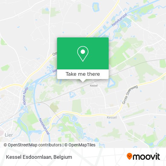 Kessel Esdoornlaan map