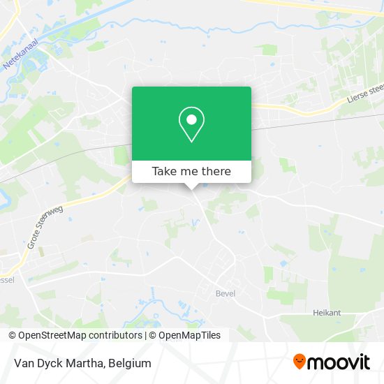 Van Dyck Martha map