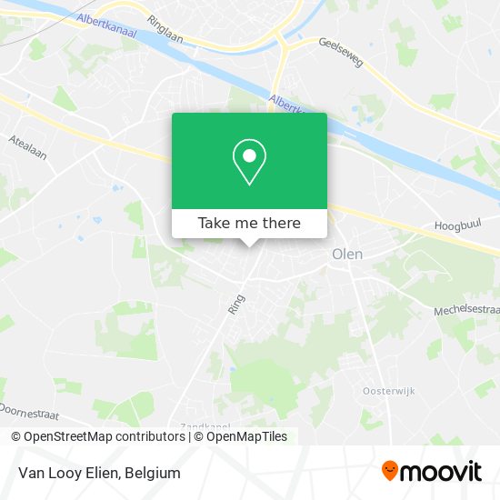 Van Looy Elien map