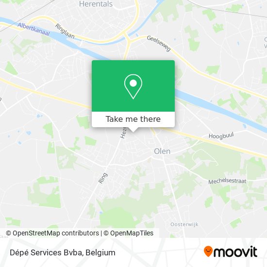 Dépé Services Bvba plan