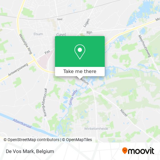 De Vos Mark plan