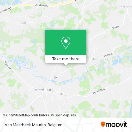 Van Meerbeek Maurits plan