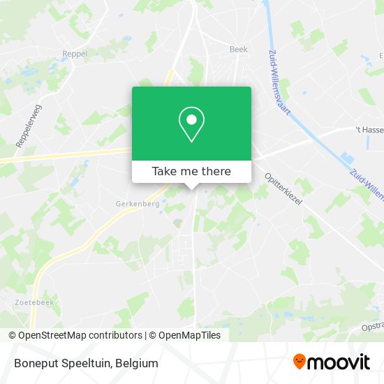 Boneput Speeltuin map