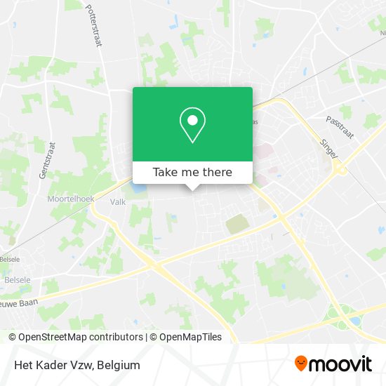 Het Kader Vzw plan