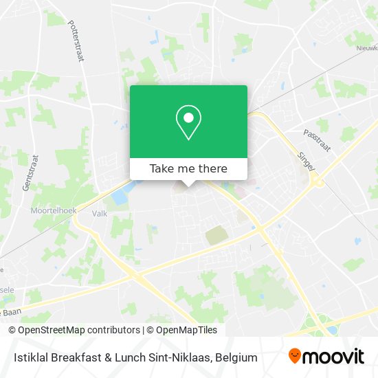 Istiklal Breakfast & Lunch Sint-Niklaas map