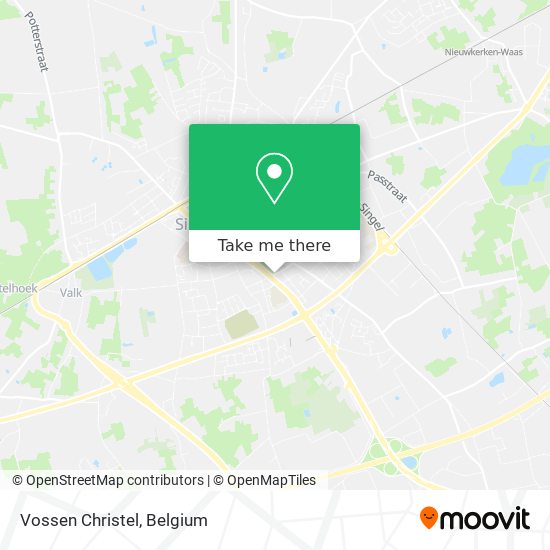 Vossen Christel map