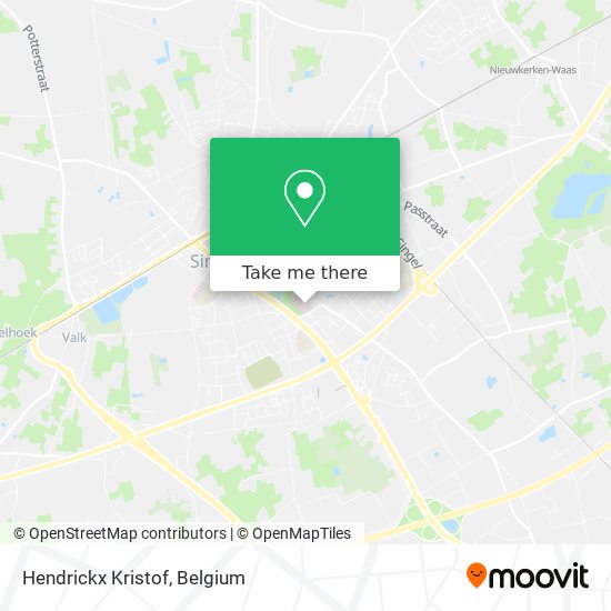 Hendrickx Kristof map