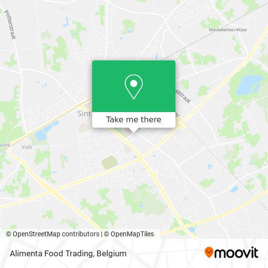 Alimenta Food Trading map