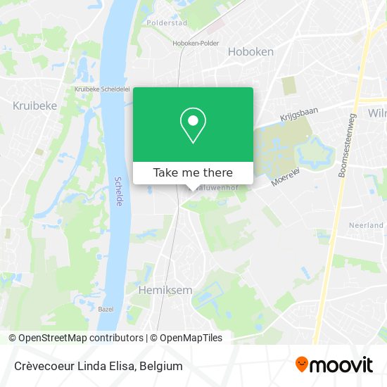 Crèvecoeur Linda Elisa map