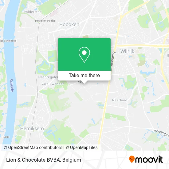 Lion & Chocolate BVBA map