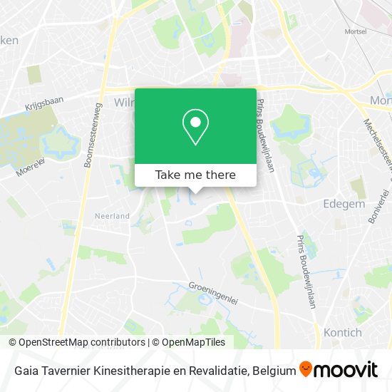 Gaia Tavernier Kinesitherapie en Revalidatie plan
