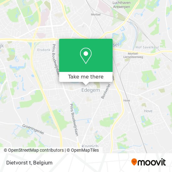 Dietvorst t map