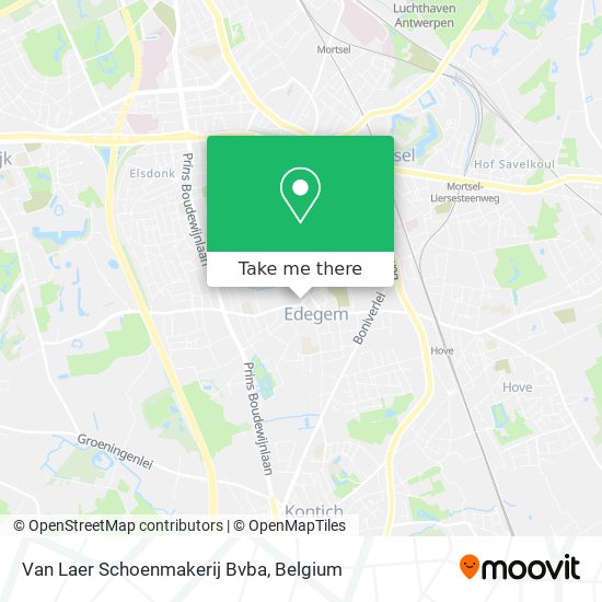 Van Laer Schoenmakerij Bvba map