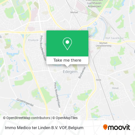 Immo Medico ter Linden B.V. VOF map