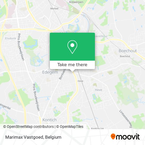 Marimax Vastgoed map