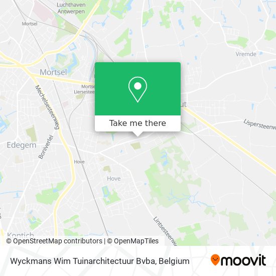 Wyckmans Wim Tuinarchitectuur Bvba plan