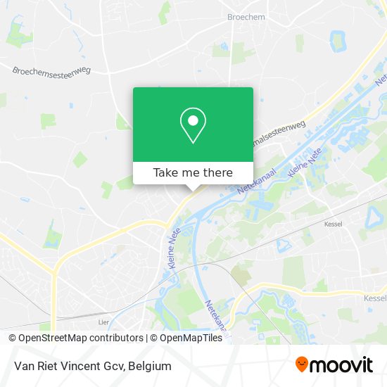 Van Riet Vincent Gcv map