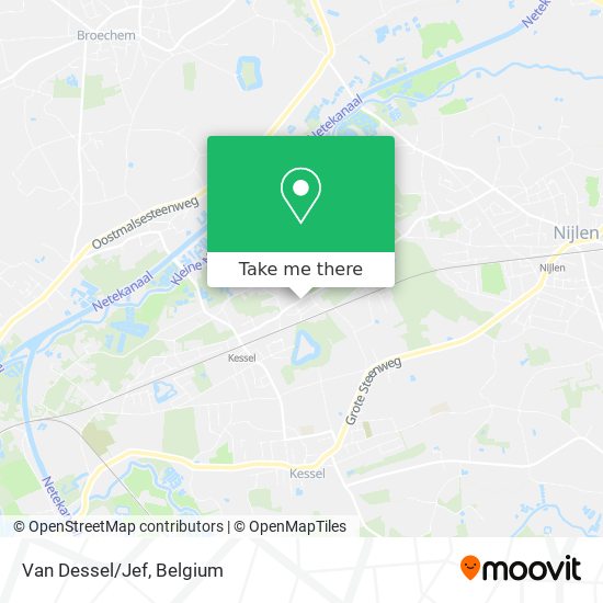Van Dessel/Jef map