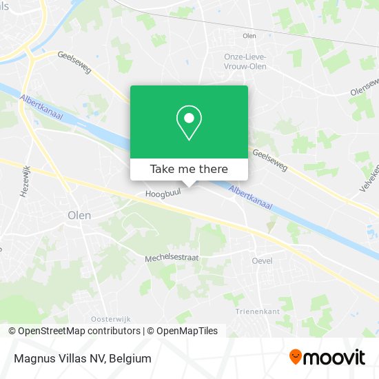 Magnus Villas NV map