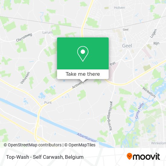 Top-Wash - Self Carwash map
