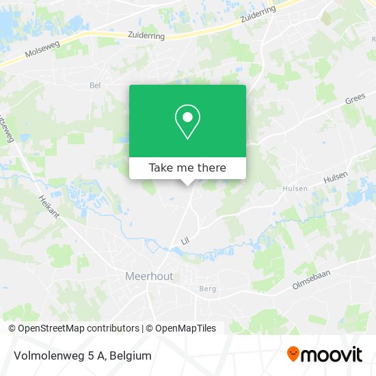 Volmolenweg 5 A plan