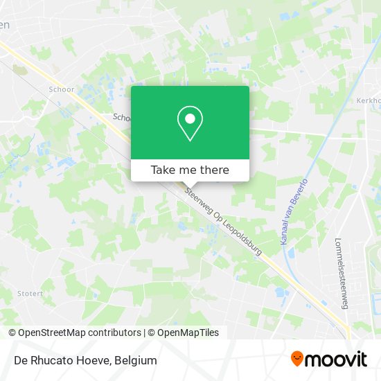 De Rhucato Hoeve map