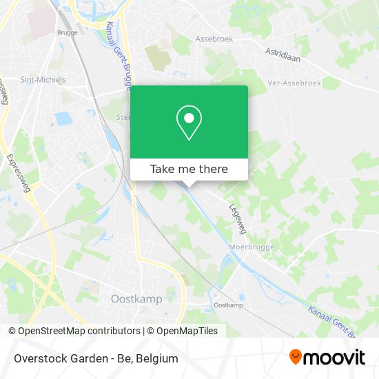 Overstock Garden - Be map