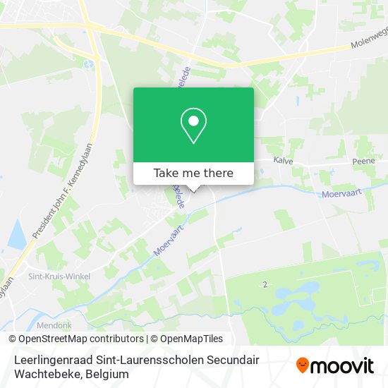 Leerlingenraad Sint-Laurensscholen Secundair Wachtebeke map