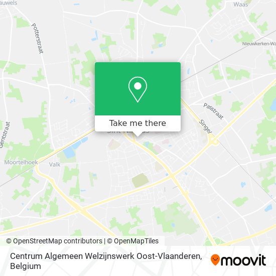 Centrum Algemeen Welzijnswerk Oost-Vlaanderen plan