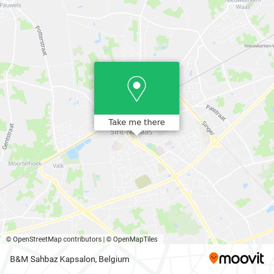 B&M Sahbaz Kapsalon plan