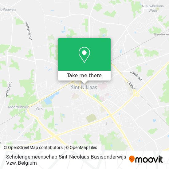 Scholengemeenschap Sint-Nicolaas Basisonderwijs Vzw map