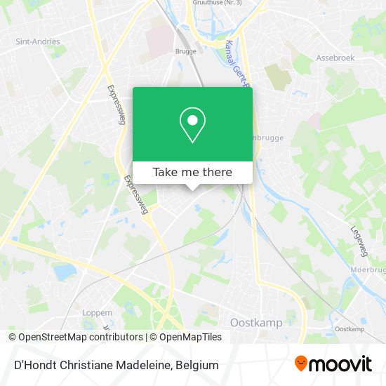 D'Hondt Christiane Madeleine map