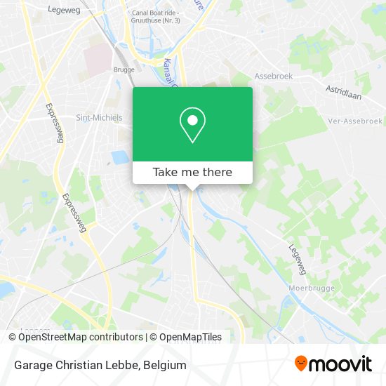 Garage Christian Lebbe map