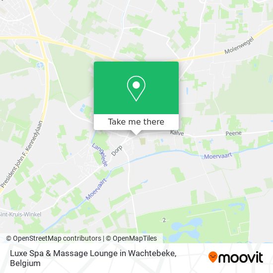 Luxe Spa & Massage Lounge in Wachtebeke map